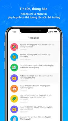 SISAP Phụ huynh android App screenshot 0